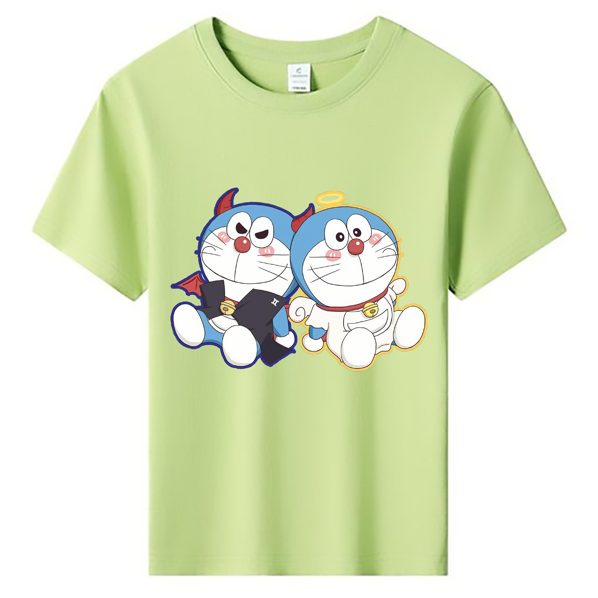 （画像用） ドラえもん Doraemon 綿100％キッズTシャツ（フロントプリント）